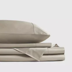 Five Queens Court Superior Sheet Set With Pillowcases -Bedding Shop 7659867 Beige
