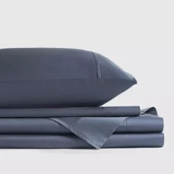 Five Queens Court Superior Sheet Set With Pillowcases -Bedding Shop 7659867 Blue