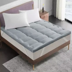 Unikome Ultra Soft Extra Thick Down Alternative Mattress Topper -Bedding Shop 7666456 Gray