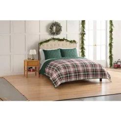 St. Nicholas Square® Flannel Quilt Set -Bedding Shop 7672810 ALT2