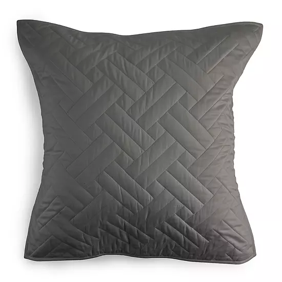 Hotelier Quilted Coverlet Euro Sham 1 Hotelier Quilted Coverlet Euro Sham