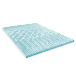 BodiPedic 1.5-Inch 5-Zone Gel-Infused Mattress Topper -Bedding Shop 7684425 ALT8