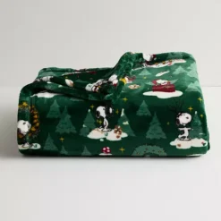 The Big One® Peanuts Snoopy Christmas Plush Throw Blanket