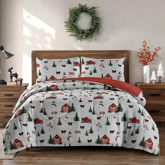 Hudson & Main Holiday Comforter Set 5 Hudson & Main Holiday Comforter Set - Image 5