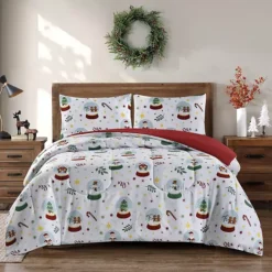 Hudson & Main Holiday Comforter Set 11 Hudson & Main Holiday Comforter Set -Bedding Shop 7724947 Snowglobe