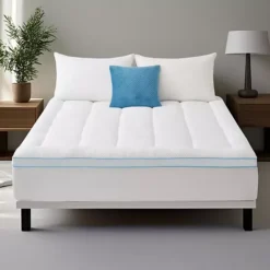 Unikome Cooling Layered Memory Foam Mattress Topper