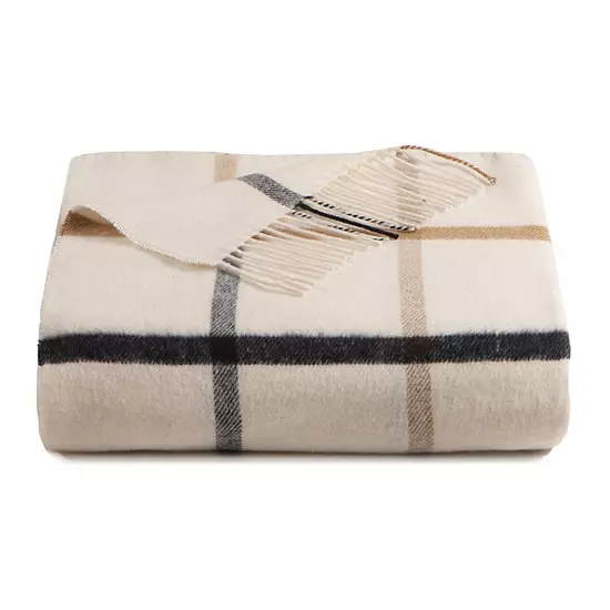 Discover Europe La Limonaia Tessuti Windopane Throw Blanket 1 Discover Europe La Limonaia Tessuti Windopane Throw Blanket