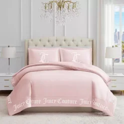 Juicy Couture Gothic Comforter Set With Shams -Bedding Shop 7744214 Marshmallow Pink