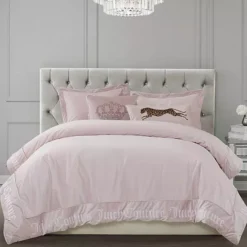 Juicy Couture Gothic Comforter Set With Shams -Bedding Shop 7744214 Pink 1