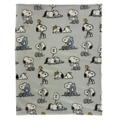 Peanuts Naptime Snoopy Throw Blanket