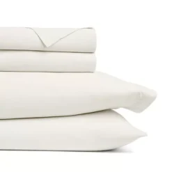 Home Collection Ultra Soft Solid Cotton Sheet Set -Bedding Shop 7843888 Ivory