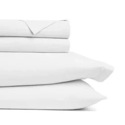 Home Collection Ultra Soft Solid Cotton Sheet Set -Bedding Shop 7843888 White 1