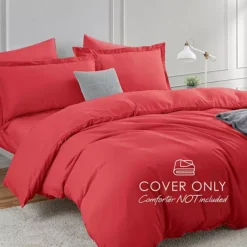 Hearth & Harbor Duvet Cover With Fitted Sheet Soft Double Brushed Bedding Set -Bedding Shop 7847226 ALT2