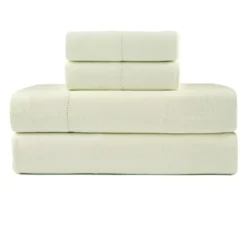 Pointehaven 180 GSM Brushed Cotton Flannel Sheet Set Or Pillowcases -Bedding Shop 7869418 Beige