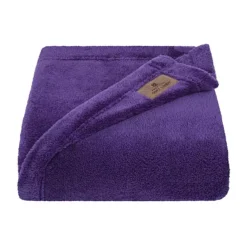 American Soft Linen Plush Fleece Blanket 21 American Soft Linen Plush Fleece Blanket -Bedding Shop 7953442 Purple