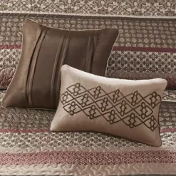 Madison Park Dartmouth 5-Piece Reversible Jacquard Bedspread Set With Throw Pillows -Bedding Shop 9317955 CC ALT3